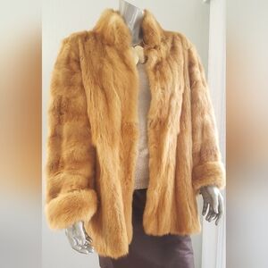 ◇$7,000 GENUINE MINK COAT - HIGH QUALITY FURRIER MADE US L